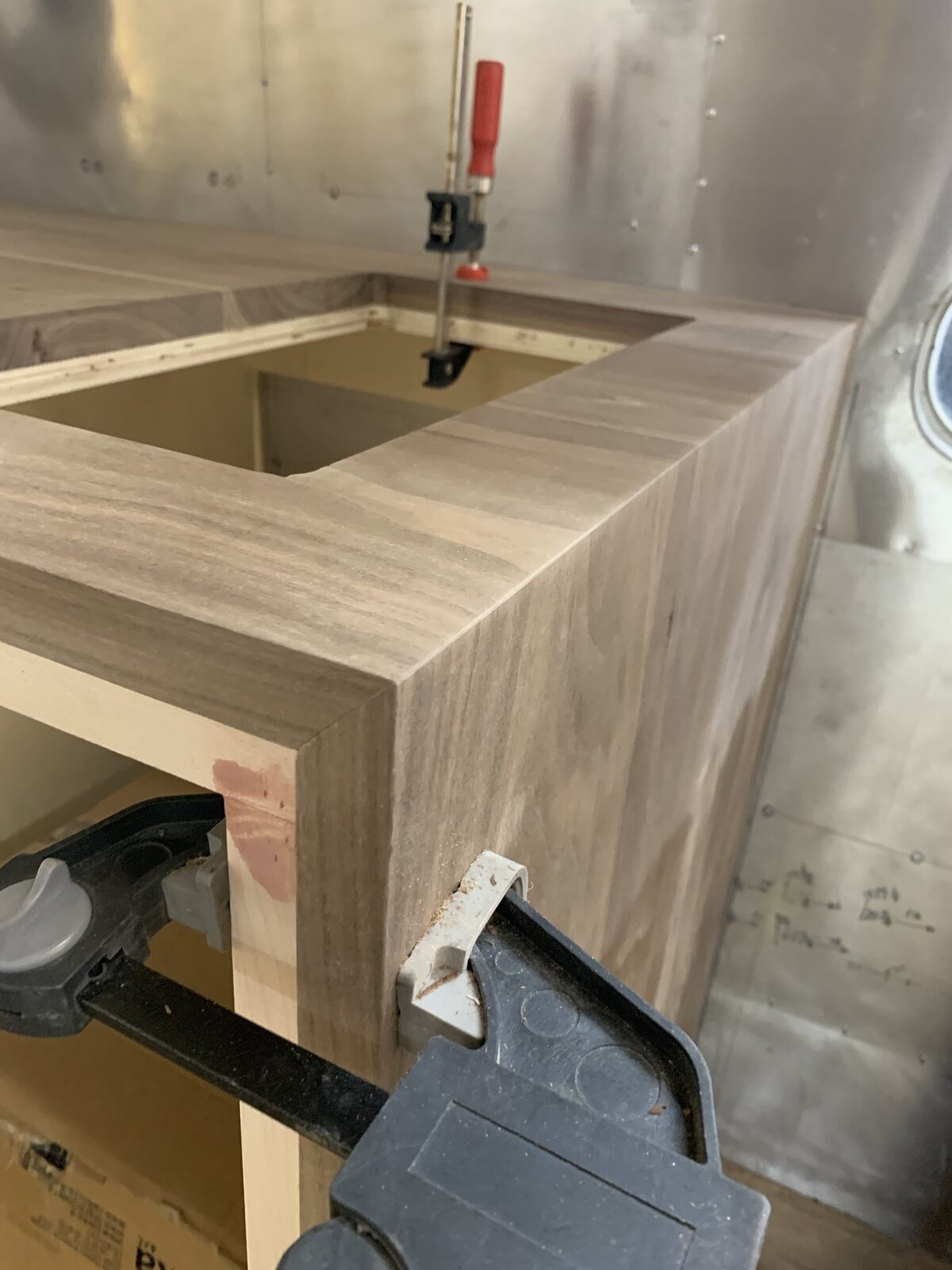 Light fixtures installed