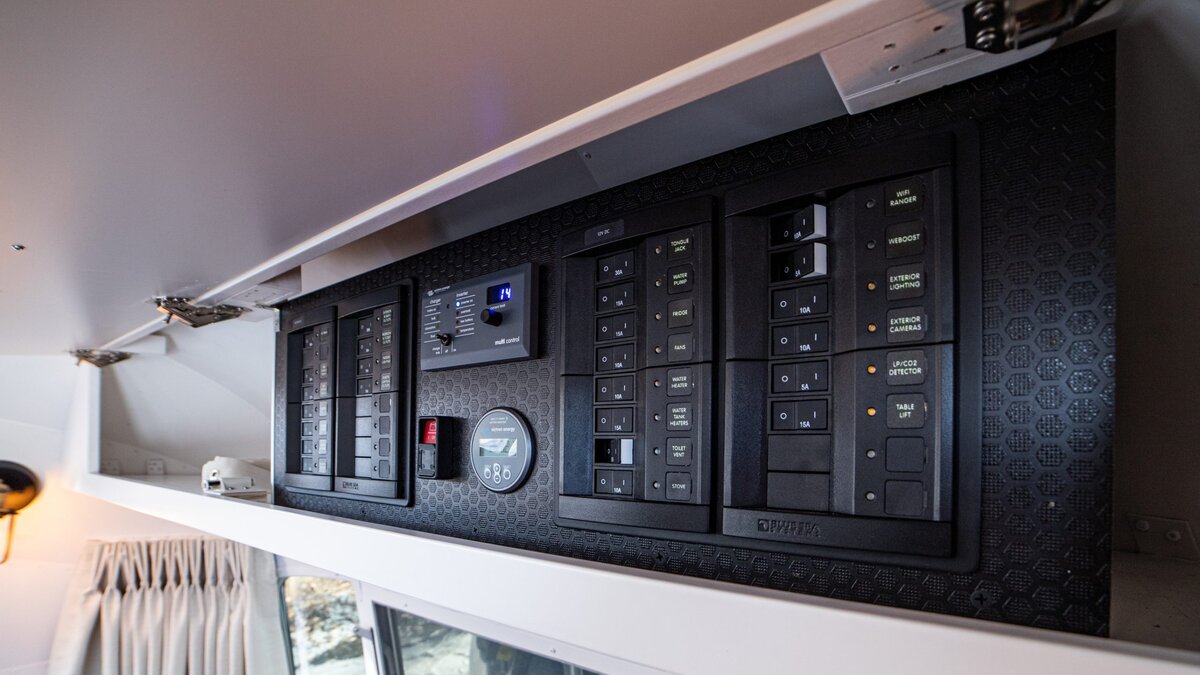 The family dining area