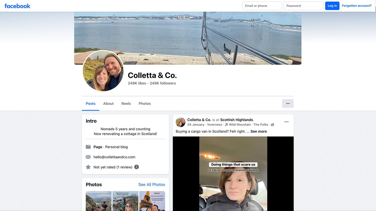 Colletta & Co. Facebook page